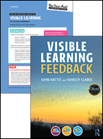 BUNDLE: Visible Learning Feedback + On-Your Feet Guide to Visible Learning: In-Lesson Feedback
