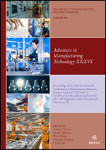 Advances in Manufacturing Technology XXXVI