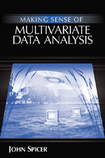 book cover: Making sense of multivariate data analysis