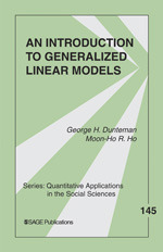 book cover: An introduction to generalized linear models