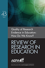 Review of Research in Education Journal Cover