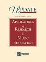 Update: Applications of Research in Music Education | SAGE Publications Inc