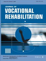 Journal of Vocational Rehabilitation